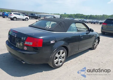 2004 Audi A4 3.0 из США, поврежденный, VIN WAUAT48H54K016361